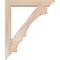 Ekena Millwork Balboa Traditional Smooth Bracket w/ Offset Brace, Douglas Fir, 5 1/2"W x 30"D x 36"H BKT0604X30X36BOA01SDF - alternate 2